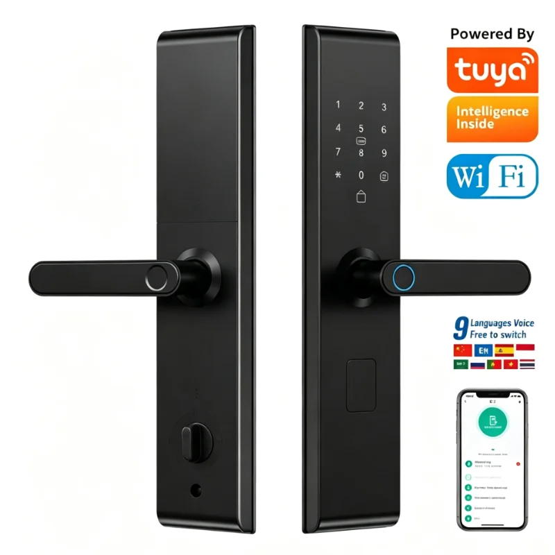 Smart Home Door Lock - Tuya WiFi Smart Electronic Door Lock