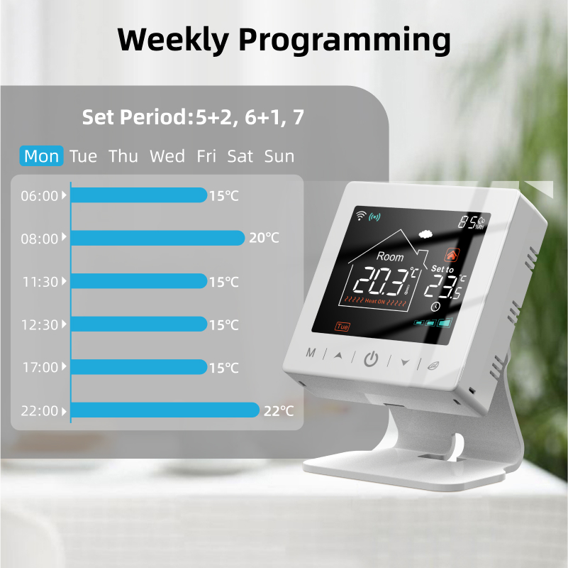 Smart home Wifi thermostat tuy - Universal Remote Smart Home ulasan dan harga