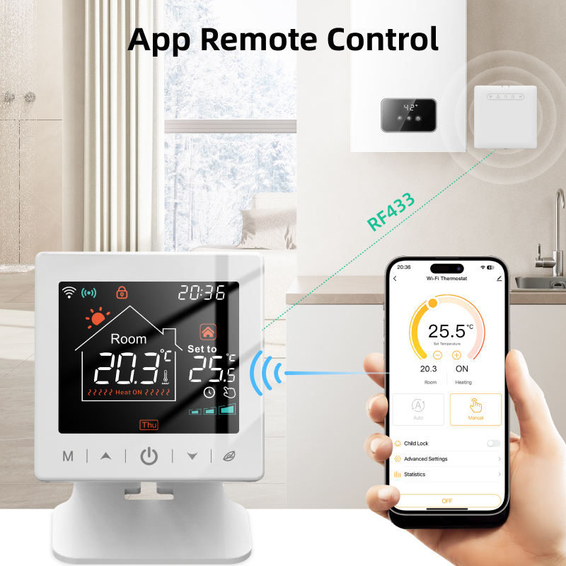 Smart home Wifi thermostat tuy - Universal Remote Smart Home ulasan dan harga