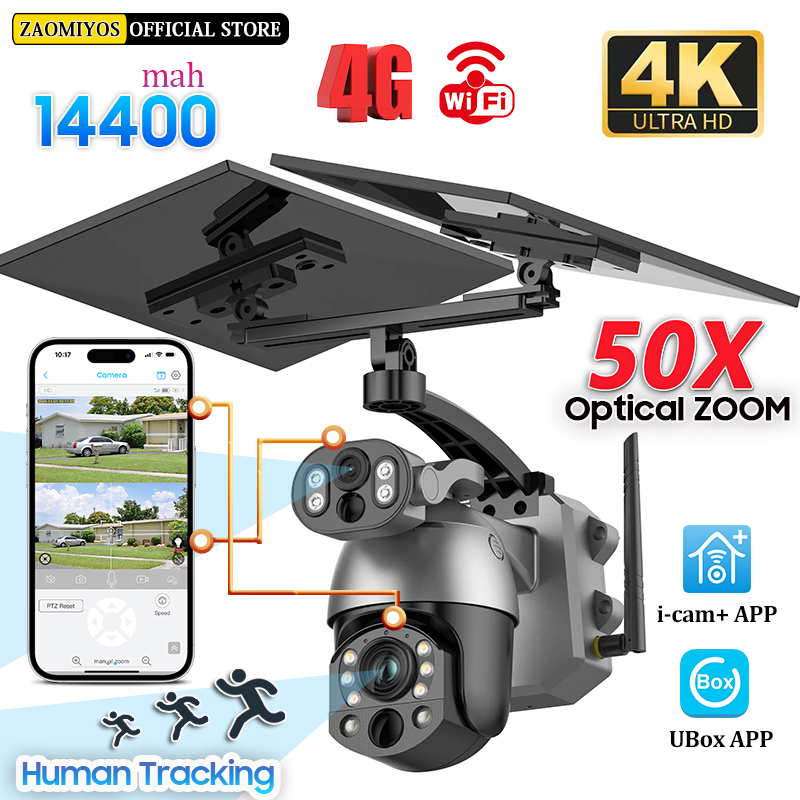 4K 50X ZOOM 10MP Solar Camera  - Smart Home Camera Ezviz ulasan dan harga