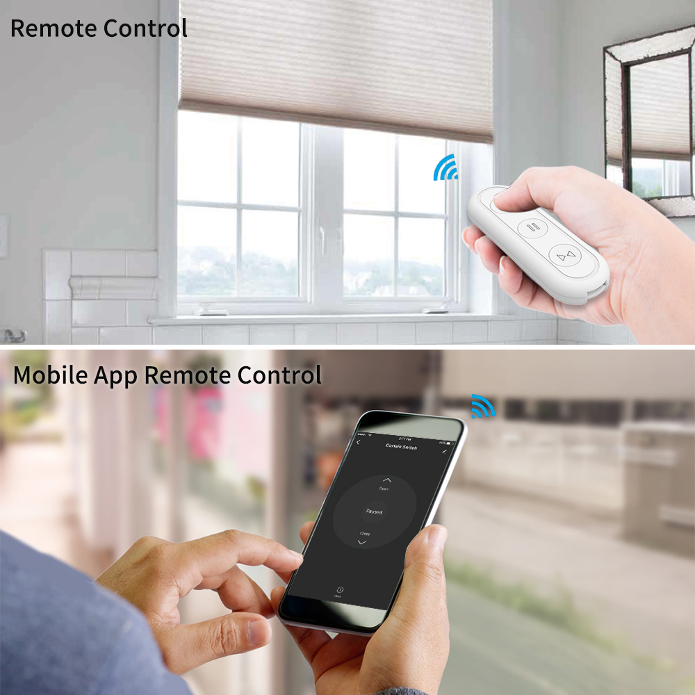 Tuya Smart Life Curtain Switch - Universal Remote Smart Home ulasan dan harga