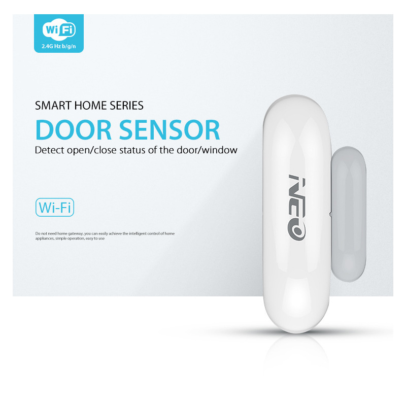 Tuya WiFi Door&Window Sensor I - Wireless Door Sensor ulasan dan harga