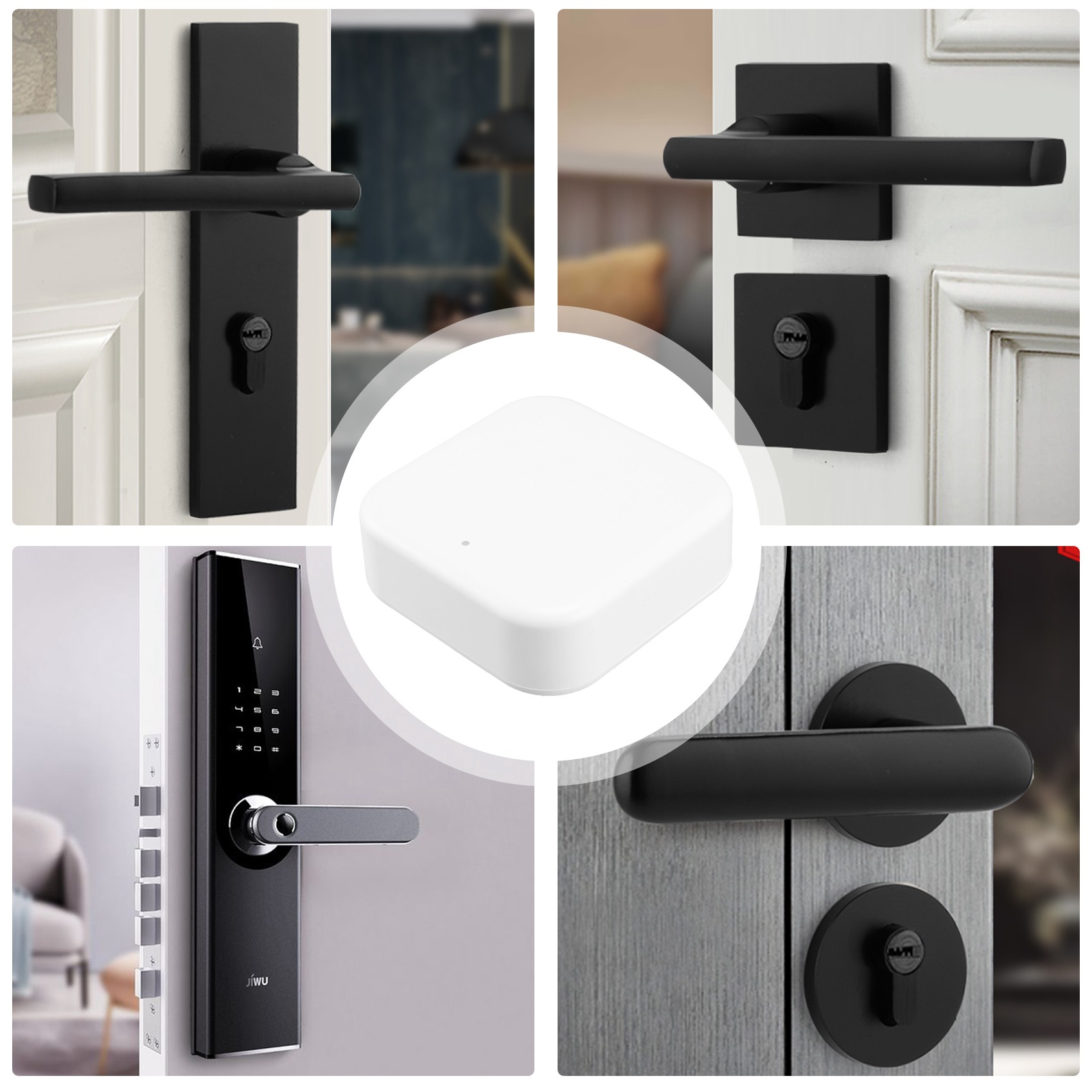 Bluetooth Wifi Gateway Fingerp - Smart Home Door Lock ulasan dan harga