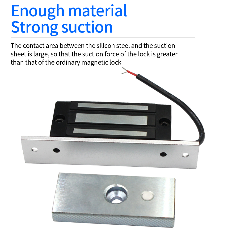 DC12V 60KG Electromagnetic Loc - Smart Home Door Lock ulasan dan harga