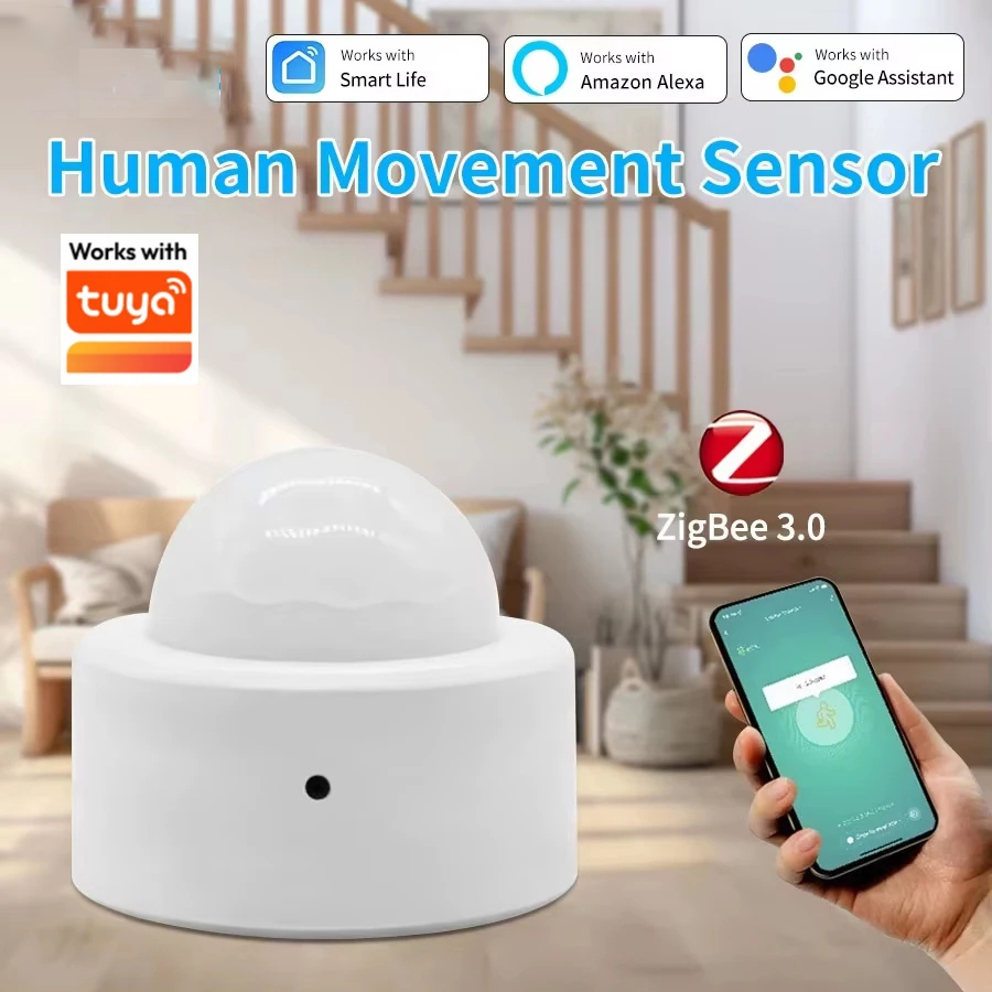 Work with Tuya Zigbee PIR Moti - Smart Home Wiser ulasan dan harga