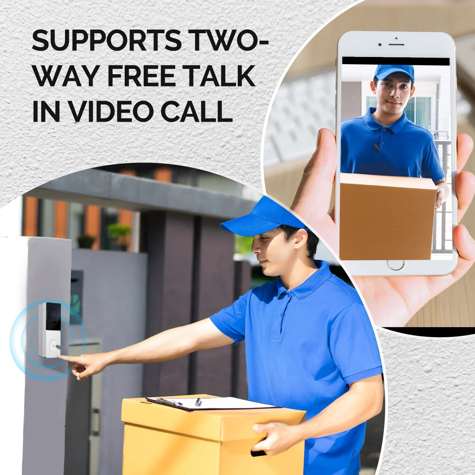 MOES Tuya Smart WiFi Video Doo - Smart Home Video ulasan dan harga