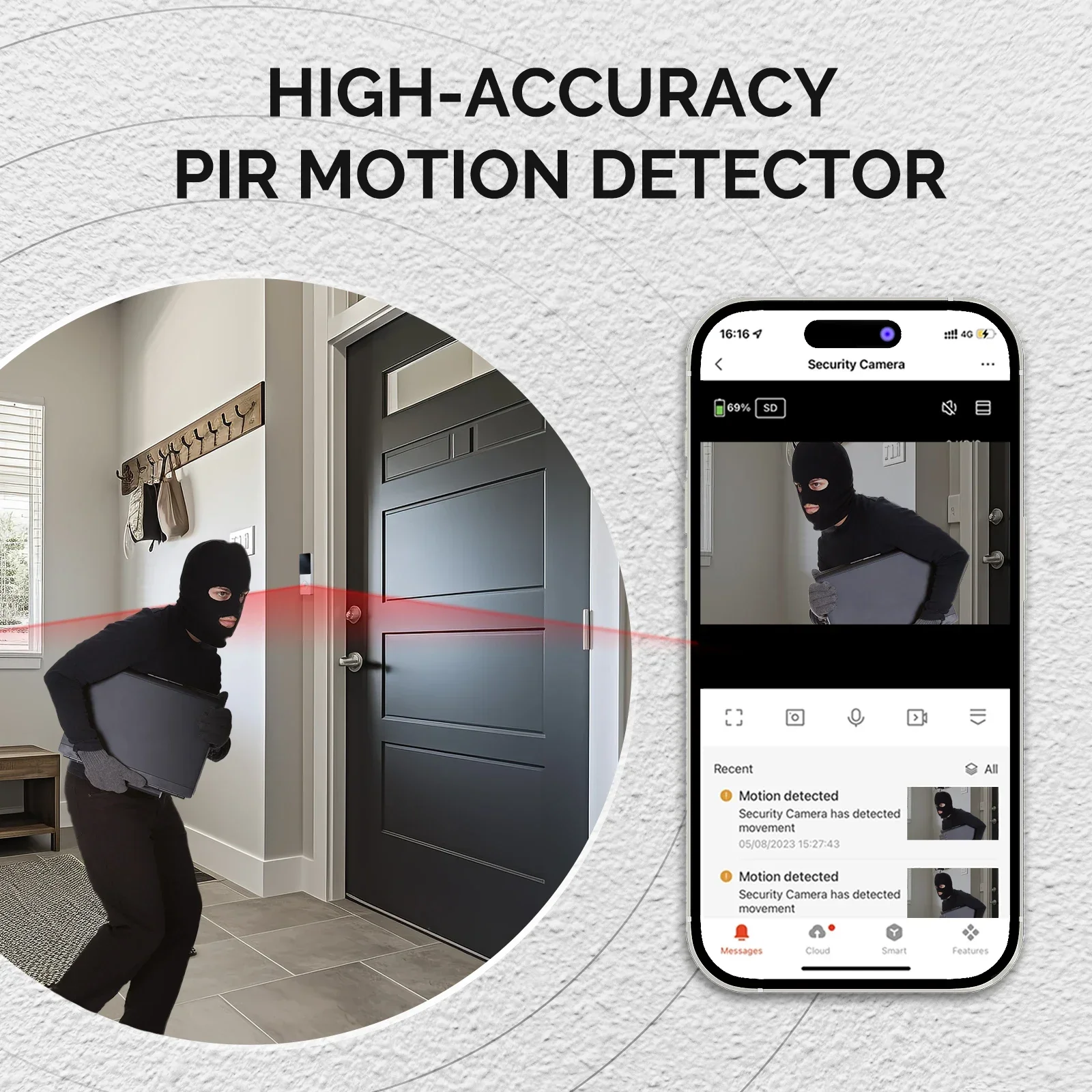 MOES Tuya Smart WiFi Video Doo - Smart Home Video ulasan dan harga